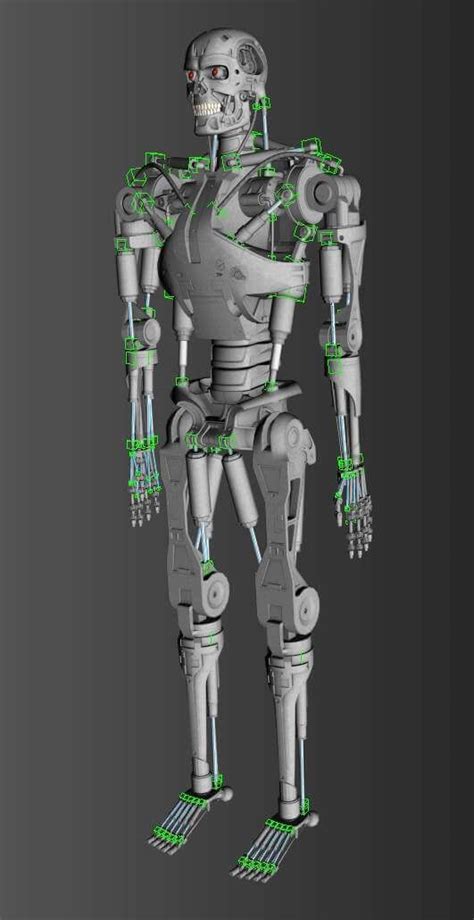 3d model terminator|terminator 3d model free.